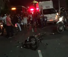 Homem e criança morrem após acidente entre moto e caminhão em João Pessoa