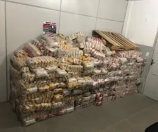 Sete toneladas de alimentos roubados são encontrados em galpão em Campina Grande