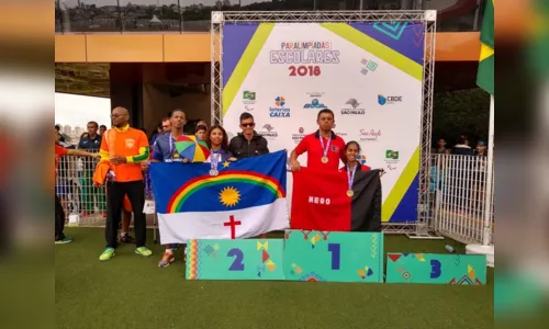 
				
					Paraíba conquista 57 medalhas nas Paralimpíadas Escolares em SP
				
				