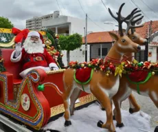 'Chegada de Papai Noel' acontece no Parque da Criança em Campina Grande