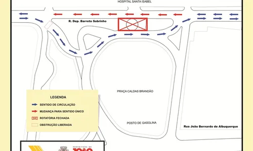 
                                        
                                            Trânsito em frente ao Hospital Santa Isabel será alterado a partir de quarta
                                        
                                        