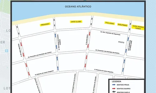 
                                        
                                            Implantação de binários altera trânsito no Bessa a partir de quinta
                                        
                                        