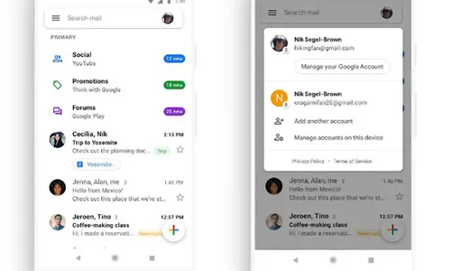 
                                        
                                            Gmail ganha nova versão para celular
                                        
                                        