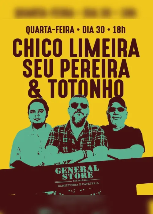 
                                        
                                            Chico Limeira + Seu Pereira + Totonho
                                        
                                        