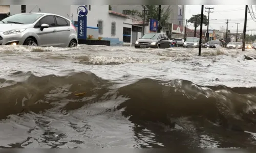 
				
					João Pessoa registra em uma hora 20% da chuva esperada para abril
				
				