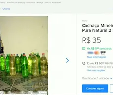 Plantaformas de vendas ignoram legislação e permitem venda de 'cachaça' clandestina