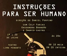 Espetáculo 'Instruções Para Ser Humano'