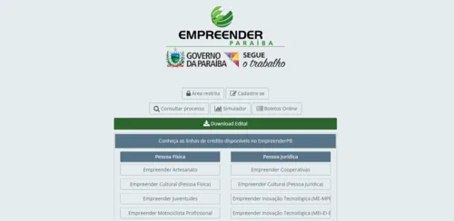 
				
					Programa Empreender abre inscrições em 15 cidades da Paraíba; veja como acessar
				
				