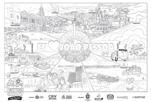 
				
					Concurso ‘Vamos Colorir João Pessoa’ começa distribuição de mapas
				
				