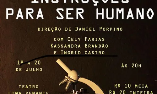 
                                        
                                            Espetáculo 'Instruções Para Ser Humano'
                                        
                                        