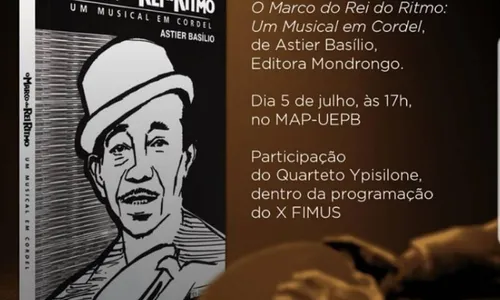 
                                        
                                            Livro “O marco do Rei do Ritmo”
                                        
                                        