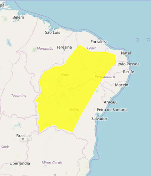 
				
					Alerta do Inmet classifica "perigo pontecial" de baixa umidade na PB
				
				