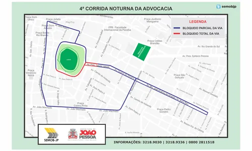 
                                        
                                            Corrida dos Advogados altera trânsito no Centro de João Pessoa neste sábado
                                        
                                        