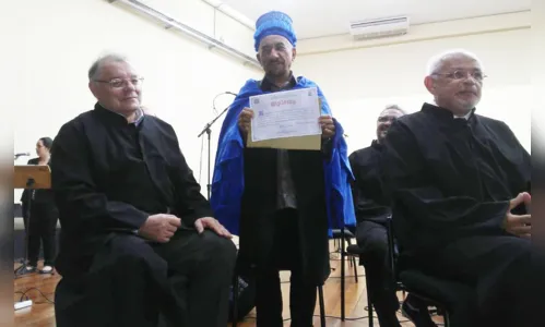 
				
					Sambista Zé Katimba recebe título de Doutor Honoris Causa da UFPB
				
				