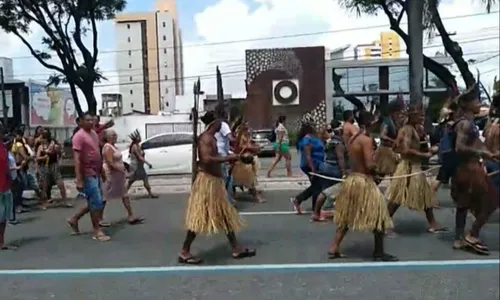 
                                        
                                            Índios protestam em João Pessoa contra nomeação de coordenadora de Saúde Indígena
                                        
                                        