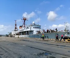 Navio da Marinha está aberto à visitação no Porto de Cabedelo