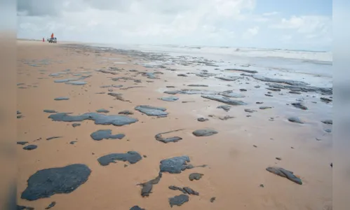 
				
					Quatro praias da Paraíba ainda têm registros de manchas de óleo, diz Ibama
				
				