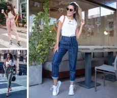 Calça jeans reaparece em quatro modelos diferentes pra 'bater perna' em qualquer situação