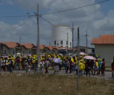 Entrega do Aluízio Campos é marcada por protesto, filas e ocorrências policiais