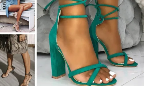 
                                        
                                            Closet da Rê: sandálias de amarração são tendência de verão
                                        
                                        