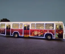 Ônibus natalinos circulam em João Pessoa e em Campina Grande