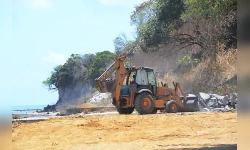 
				
					Obras da Barreira do Cabo Branco entram na 2ª fase com instalação de quebra-mar
				
				