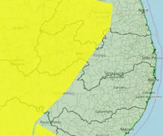Inmet lança alerta de chuvas intensas para 92 cidades da Paraíba