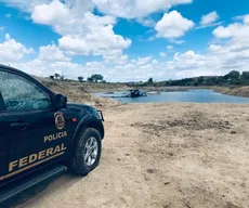 PF deflagra operação para combater extração ilegal de areia no leito do Rio Paraíba