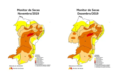 
				
					Seca atingiu toda a Paraíba em 2019, aponta monitor da ANA
				
				