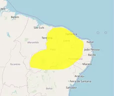 Inmet emite novo alerta e 111 cidades da Paraíba podem ter chuvas intensas