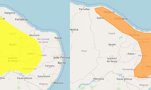 
                                        
                                            Paraíba tem alertas emitidos com previsão de chuvas para 223 municípios
                                        
                                        