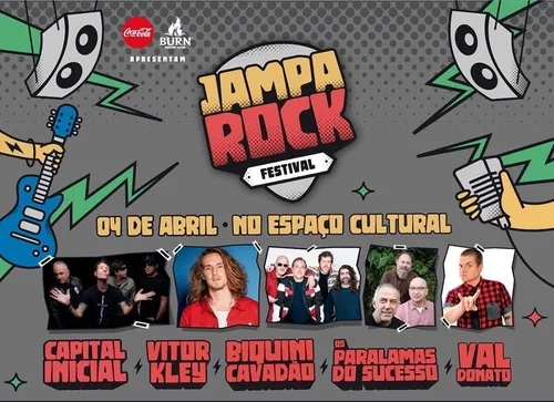 
				
					Organização cancela Jampa Rock Festival por causa do coronavírus
				
				