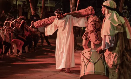 
                                        
                                            Espetáculos da Paixão de Cristo nos bairros de João Pessoa
                                        
                                        