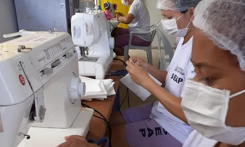 
                                        
                                            Reenducandas produzem máscaras de proteção para Sistema Penitenciário da PB
                                        
                                        