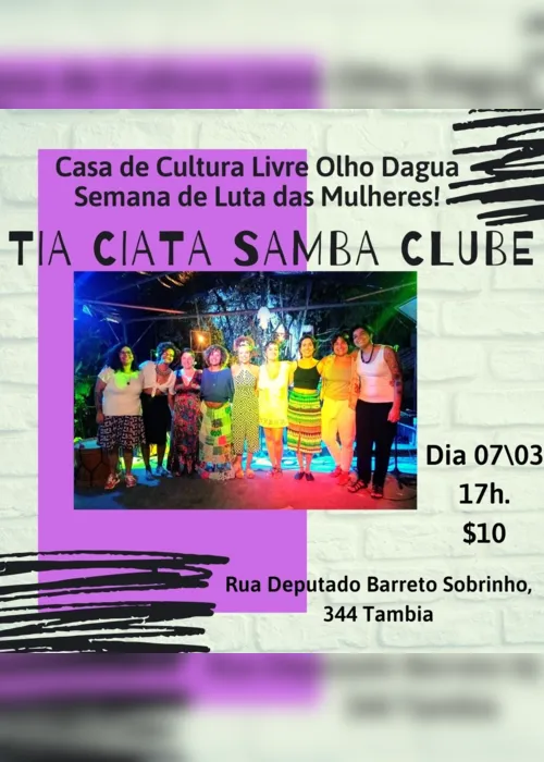 
                                        
                                            Tia Ciata Samba Clube
                                        
                                        