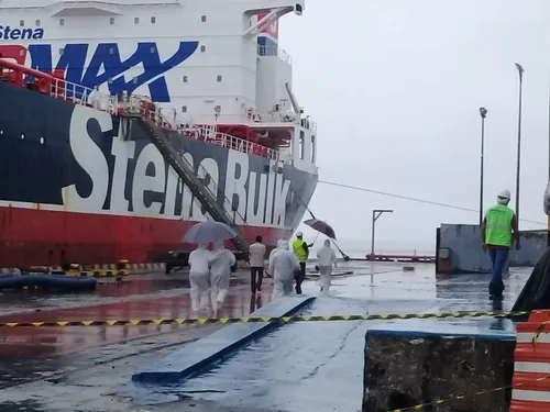 
				
					Seis tripulantes de navio atracado no Porto de Cabedelo testam positivo para Covid-19
				
				