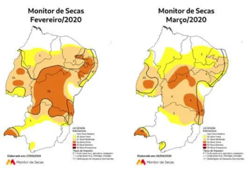 
				
					Áreas de seca grave desaparecem na Paraíba após chuvas registradas em março
				
				