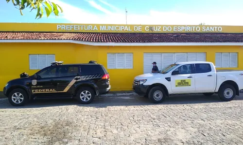 
                                        
                                            PF deflagra operação para investigar esquema em Cruz do Espírito Santo
                                        
                                        