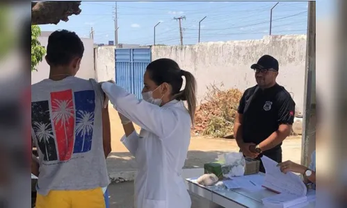 
				
					Detentos da PB têm vacinação contra a gripe antecipada
				
				