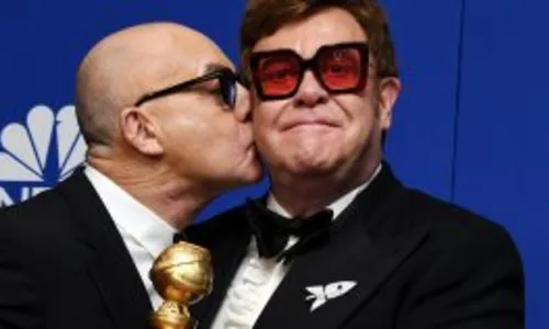 
				
					Elton John não seria Elton John sem o parceiro Bernie Taupin
				
				