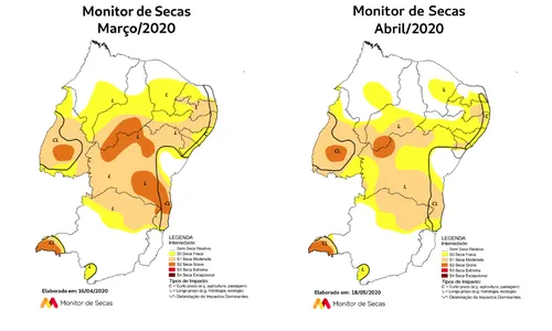 
                                        
                                            Monitor aponta fim da seca em parte do Sertão da Paraíba no mês de abril
                                        
                                        