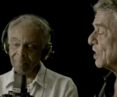 Vídeo traz Gilberto Gil e Chico Buarque refazendo 'Copo Vazio'