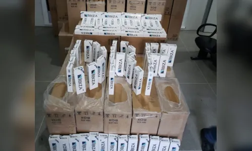 
				
					Polícia apreende 200 mil carteiras de cigarros contrabandeadas, no Agreste da PB
				
				