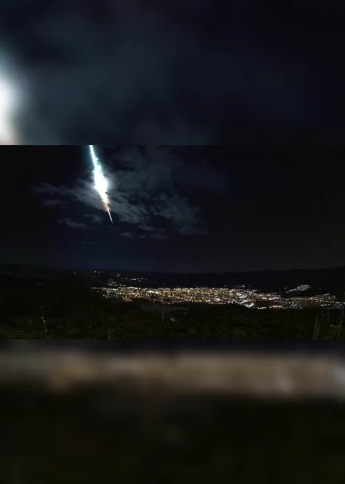 
                                        
                                            Meteoro é visto no céu na divisa da Paraíba com Pernambuco
                                        
                                        