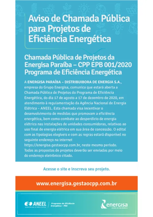 
				
					EDITAL DA ENERGISA 18/08/2020
				
				