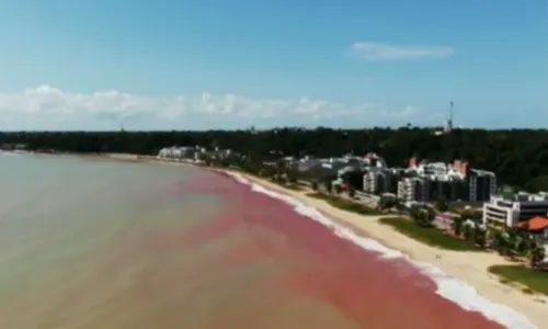 
                                        
                                            'Mar vermelho' em Cabo Branco tem relação com dissolução de rochas
                                        
                                        