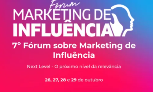 
				
					Fórum de Marketing de Influência começa no próximo dia 26
				
				