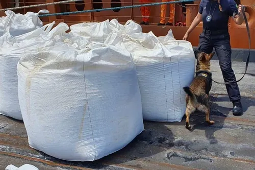 
				
					Receita Federal e PF realizam fiscalização em carga de sal no Porto de Cabedelo
				
				