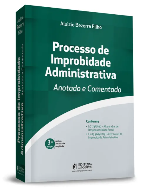 
				
					Juiz Aluizio Bezerra lança 3ª edição do livro ‘Processo de Improbidade Administrativa’
				
				