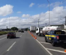PRF interdita trecho da BR-101 para obras no sentido João Pessoa-Recife